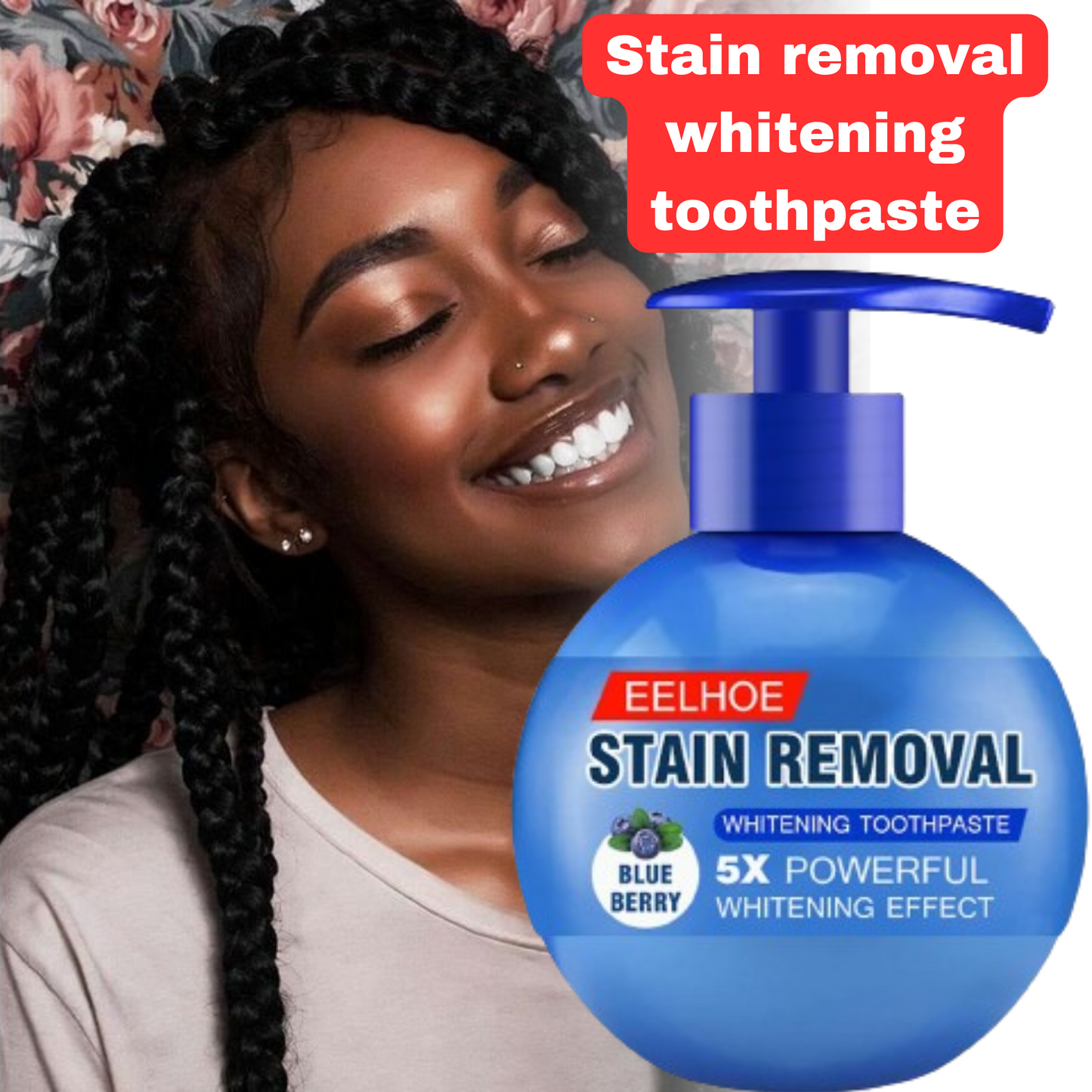 ORIGINAL stain removal whitening toothpaste 1