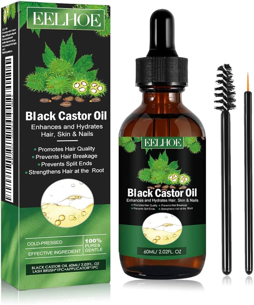 Black Castor Growth Strengthening oil