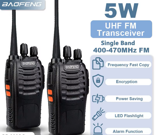 Baofeng Walkie Talkies