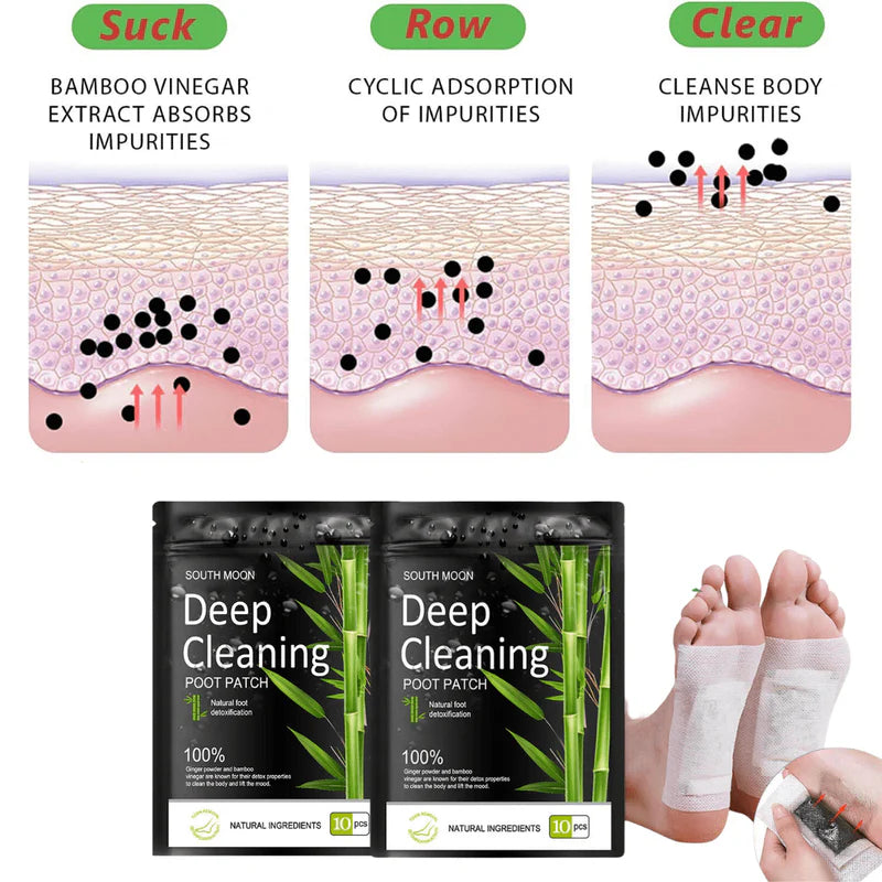Deep Cleansing Detox Foot Pads to Remove Body Toxins