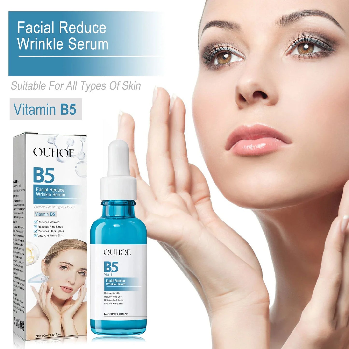 Facial Anti-Wrinkle serum with B5