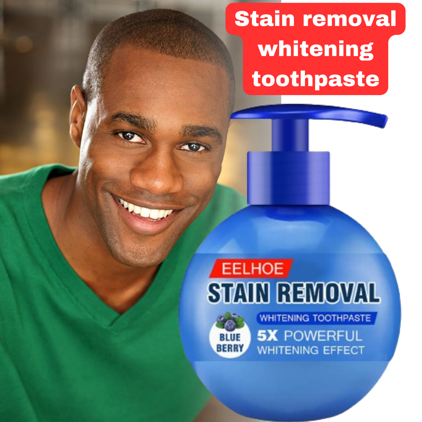 ORIGINAL stain removal whitening toothpaste 1