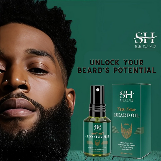 Unlock Your Beard's Potential: Introducing Our Premium Beard Growth Oil!