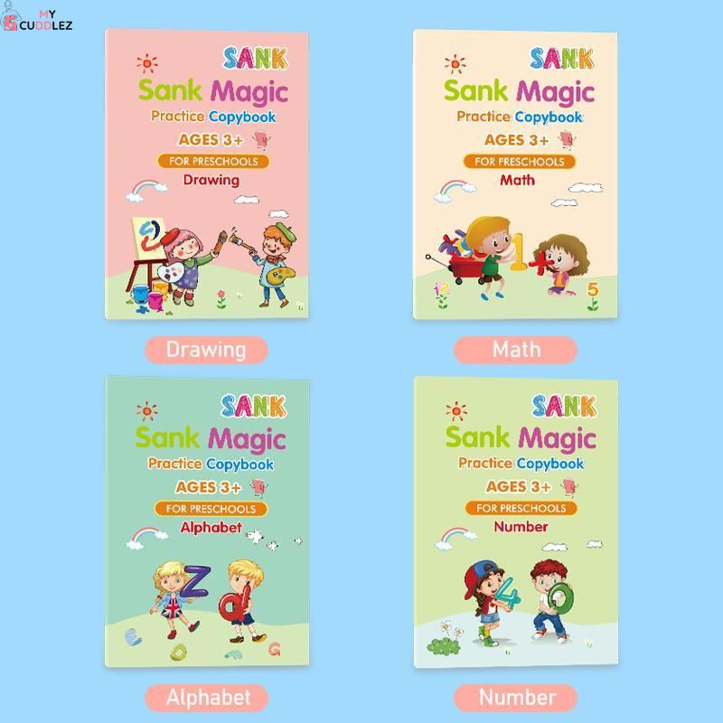 Magic Book - KIDS REUSABLE PRACTICE BOOKS